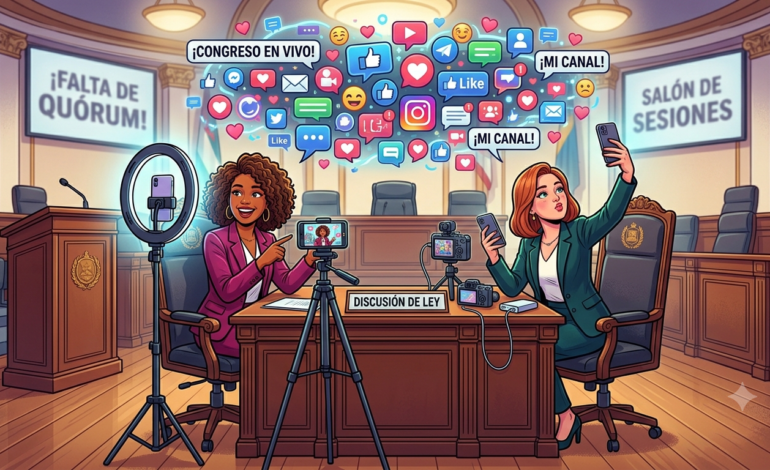 Bitácora / ¿Diputadas o influencers?