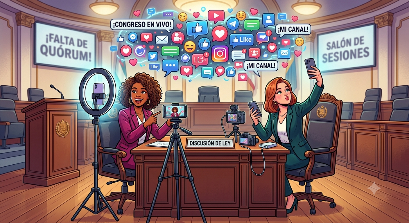 Bitácora / ¿Diputadas o influencers?