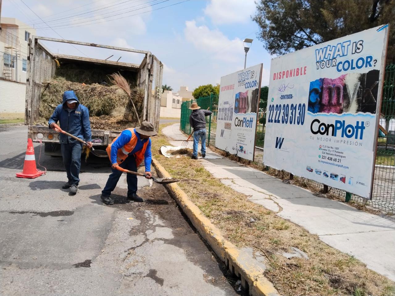 San Pedro Cholula fortalece mantenimiento de parques y alumbrado público