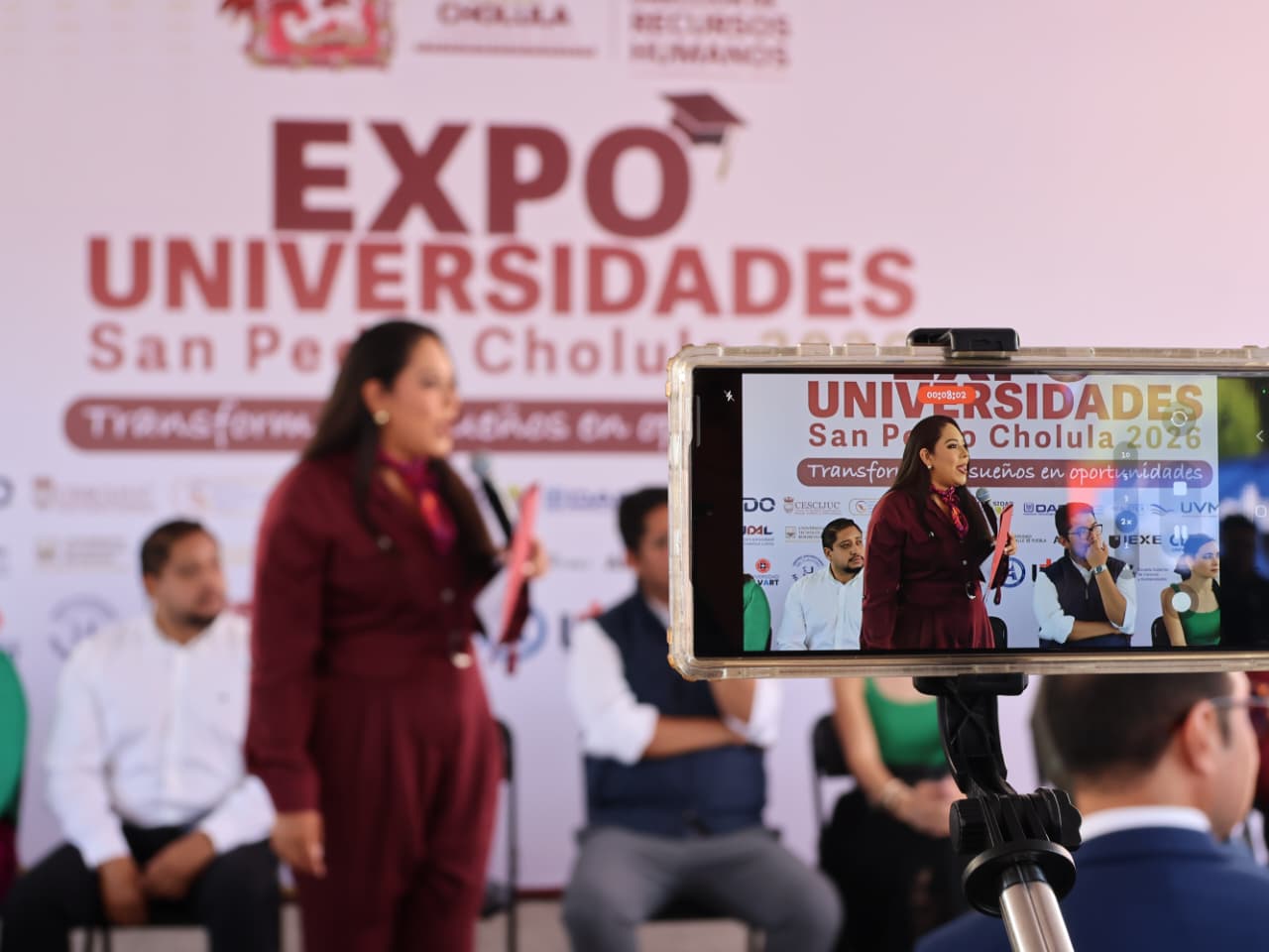 Expo Universidades acerca opciones de educación superior a jóvenes de San Pedro Cholula