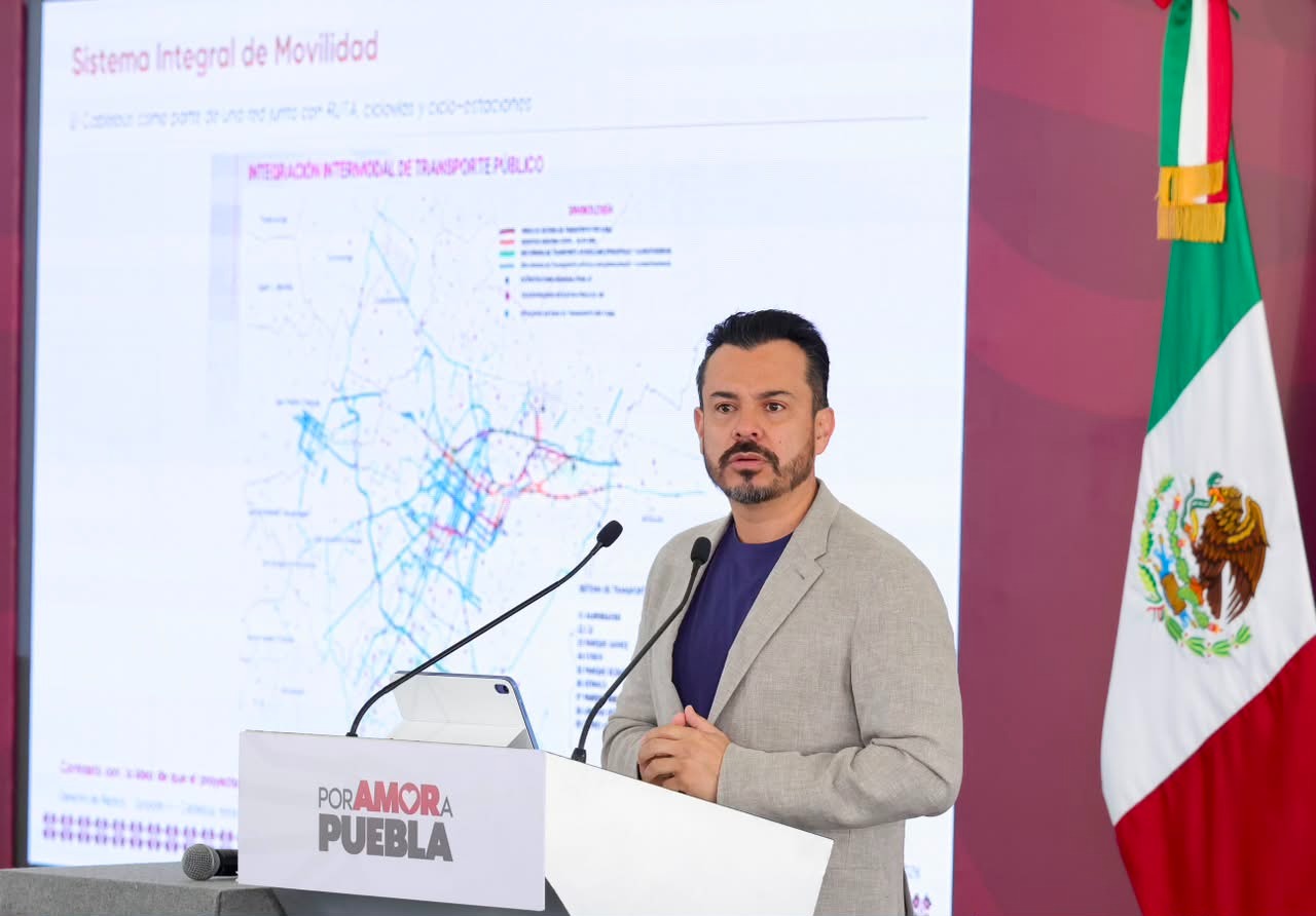 Gobierno de Puebla defiende proyecto de transporte por cable y asegura que cuenta con sustento técnico
