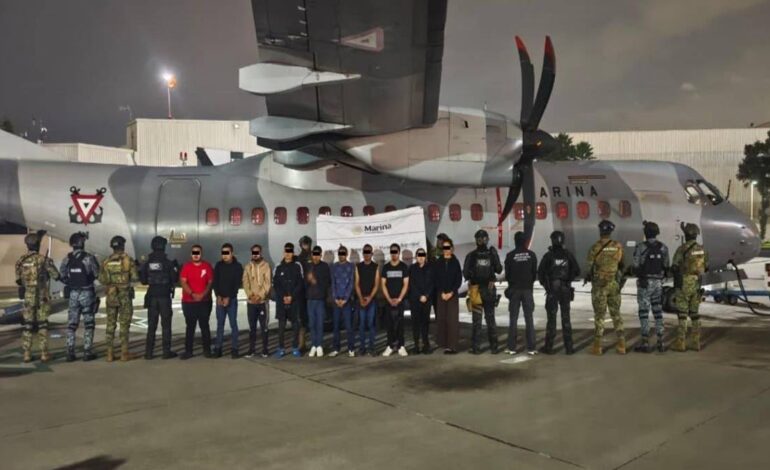Detienen a 20 presuntos integrantes del CJNG