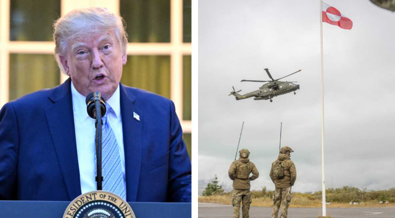 Trump anuncia acuerdo para ampliar presencia militar de EU en Groenlandia