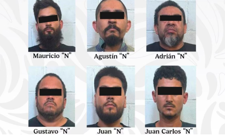 Rescatan a tres víctimas y detienen a siete tras operativo en Sonora