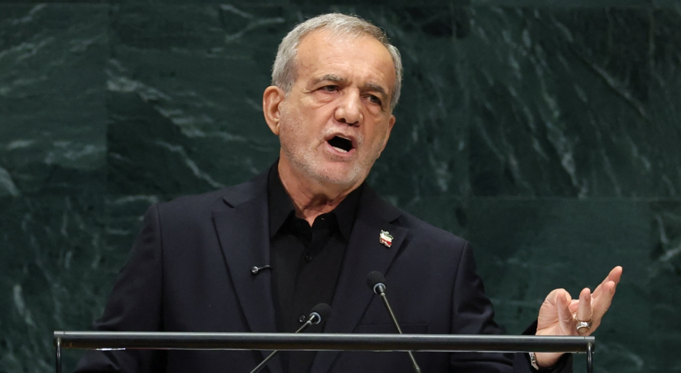 EU e Israel salen de la Asamblea de la ONU antes del discurso de Pezeshkian