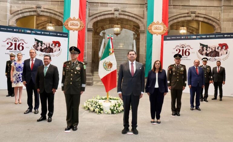 Puebla inicia las Fiestas Patrias con la colocación del Bando Solemne