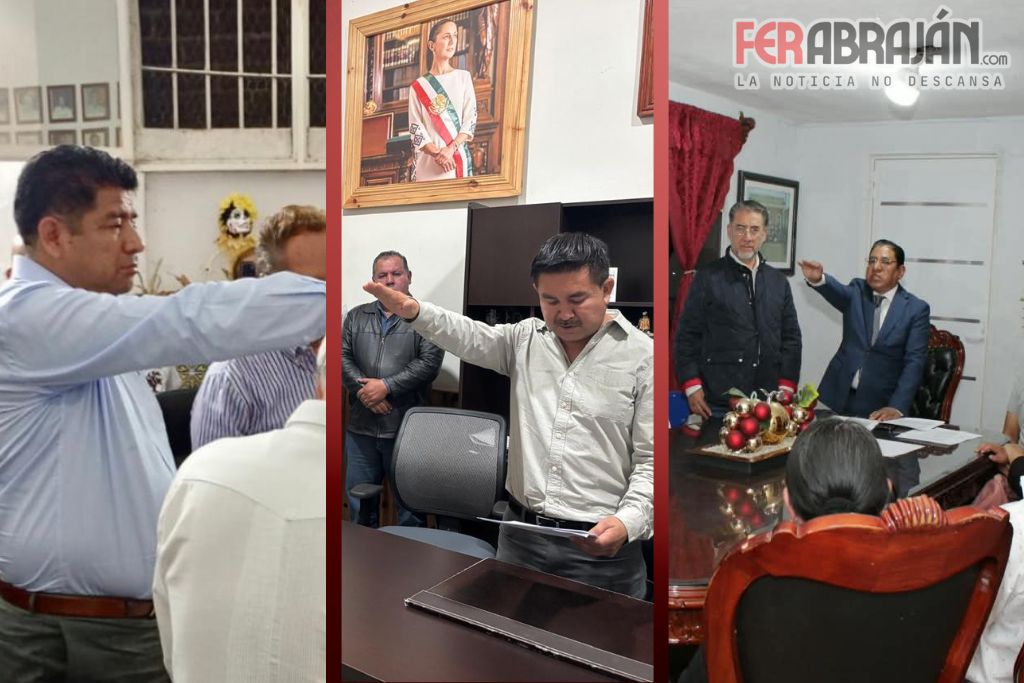 Toman protesta nuevos concejos municipales en Acatlán, Tepeyahualco y Esperanza