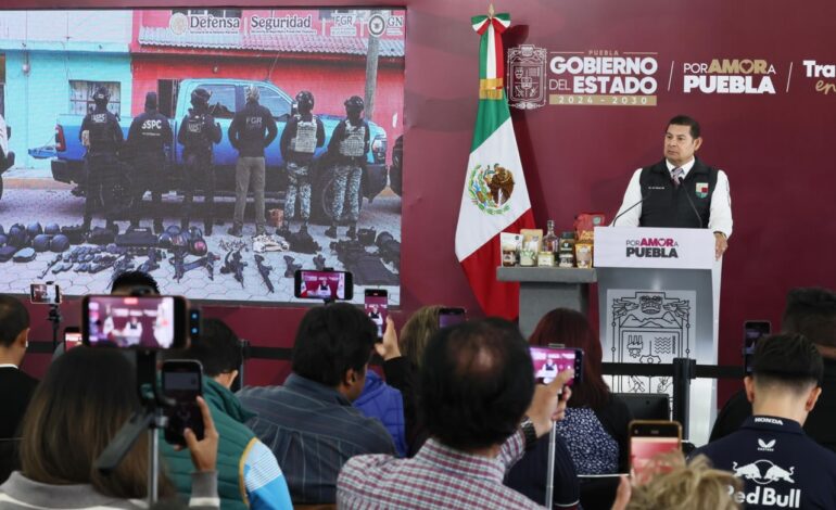 Armenta respalda Operativo Enjambre tras detención de alcalde de Esperanza