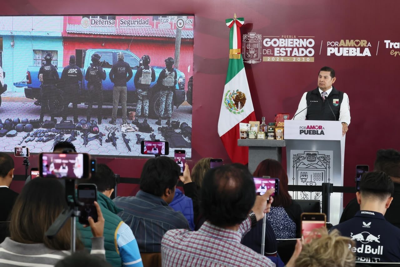 Armenta respalda Operativo Enjambre tras detención de alcalde de Esperanza