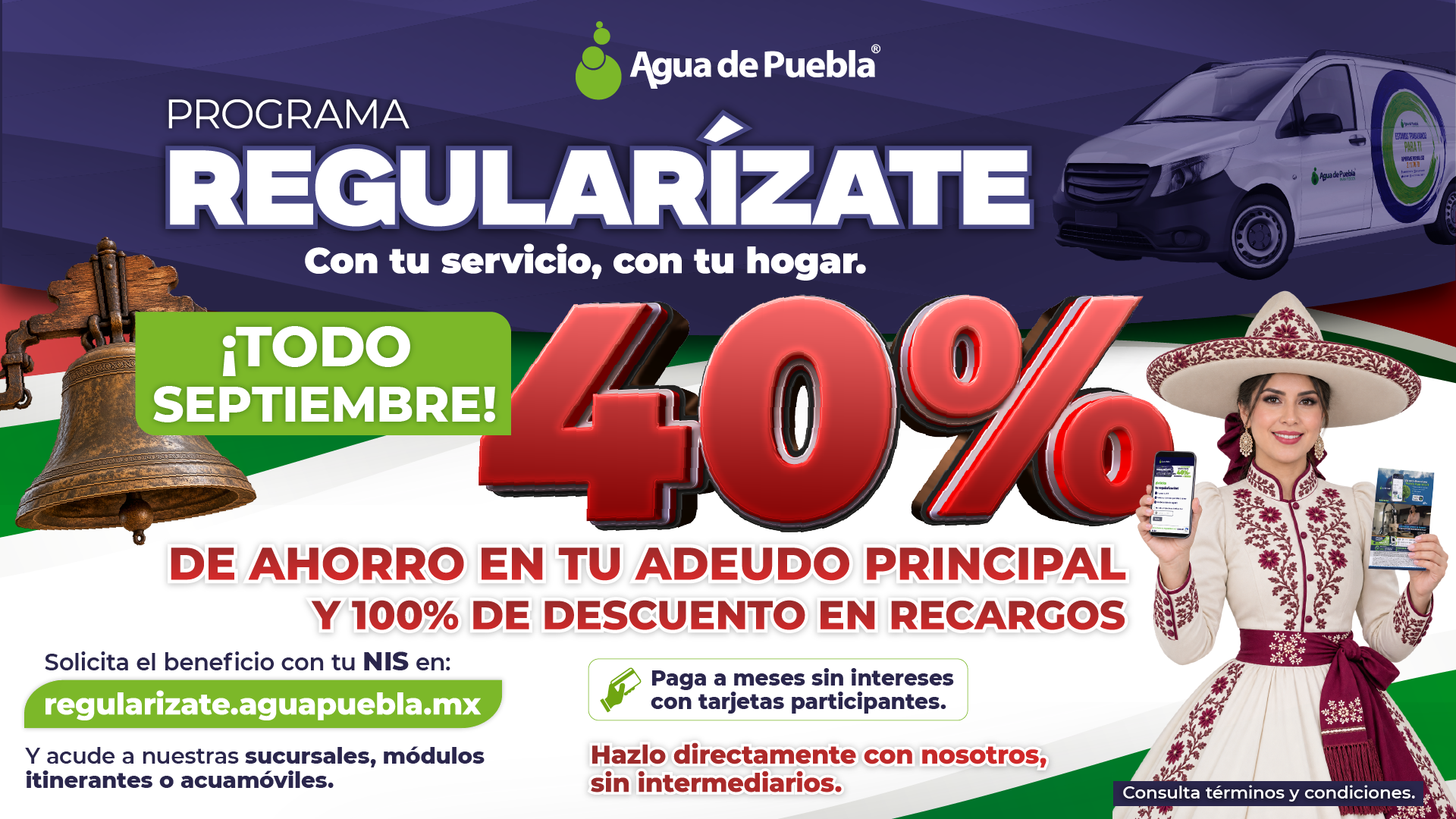 ¡Última oportunidad! Regularízate ofrece 40% de descuento en adeudos