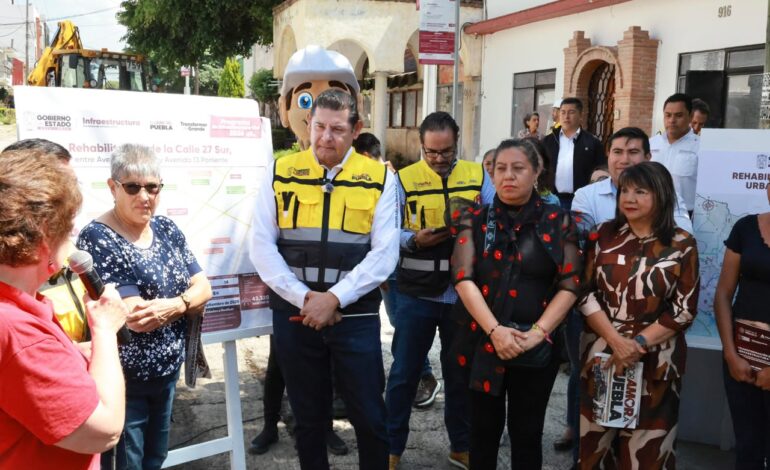 Puebla intervendrá 13 mil calles para mejorar la movilidad