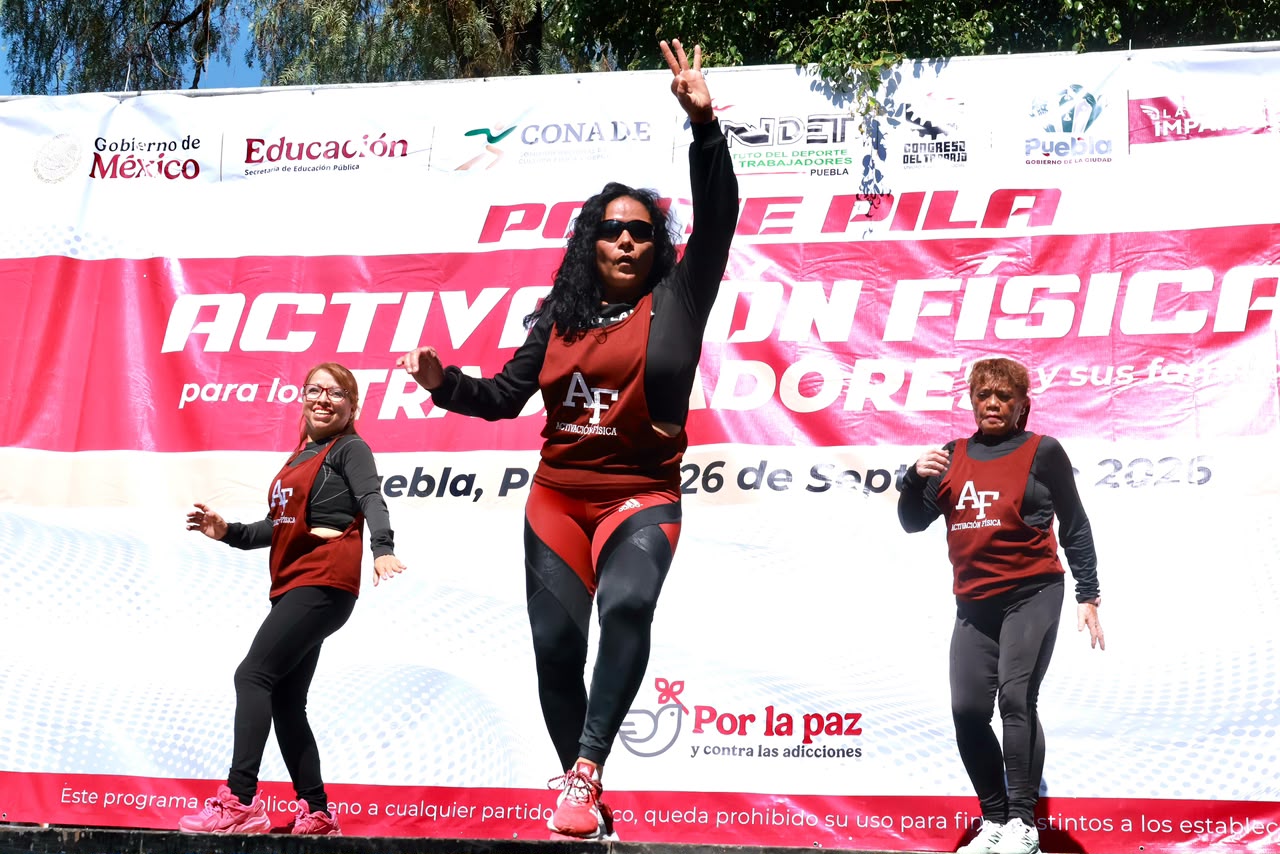 Puebla impulsa la activación física con el programa “Ponte Pila”