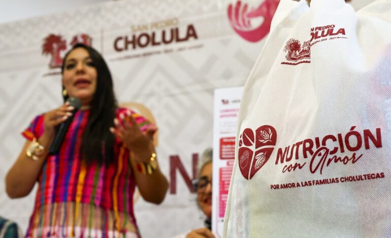San Pedro Cholula apoyará a mil familias con programa alimentario