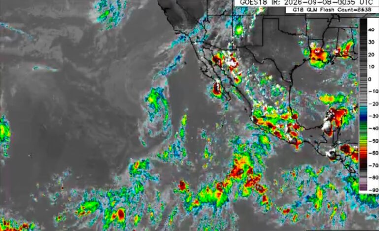 Prevén lluvias intensas en Puebla esta semana