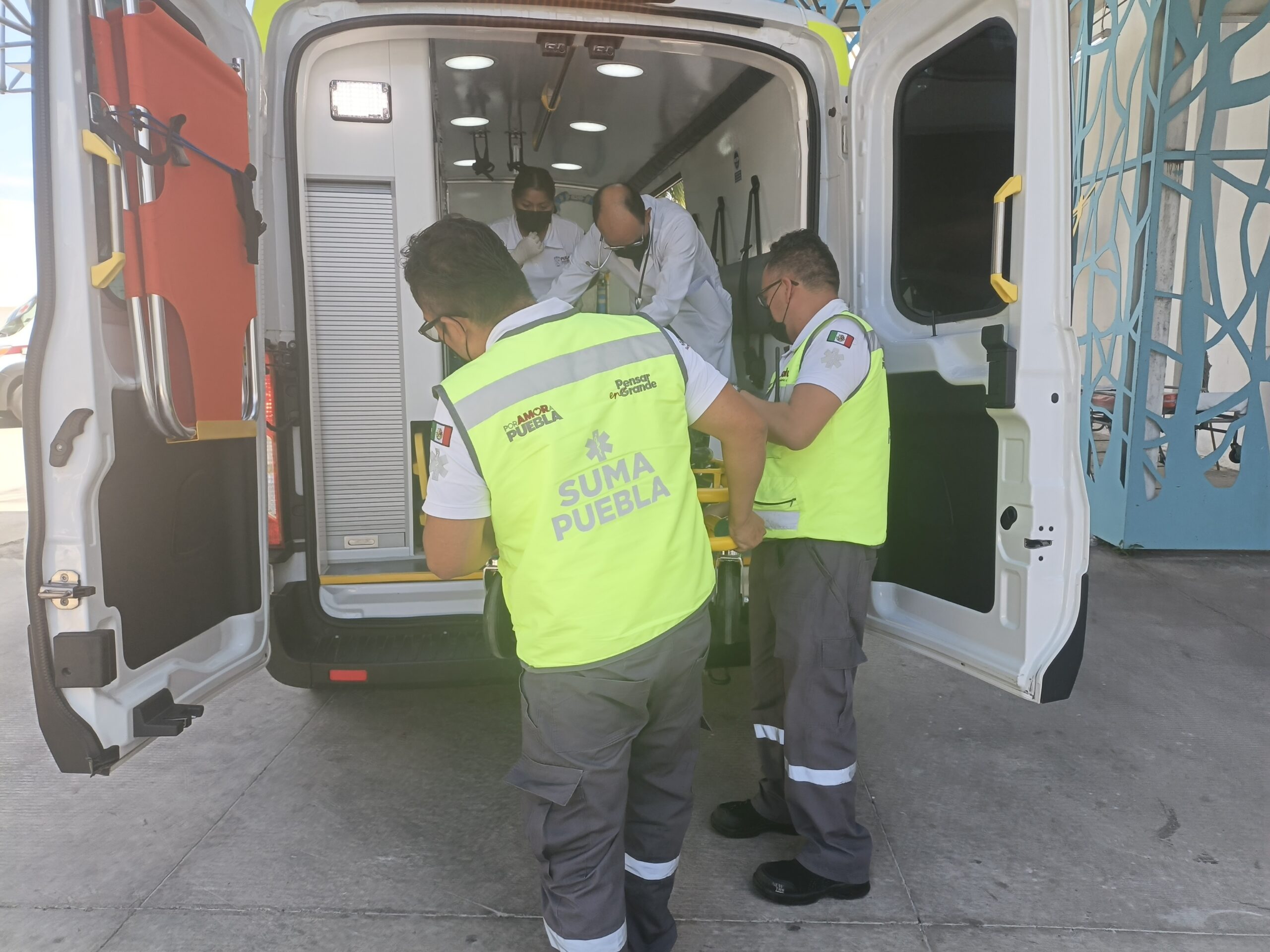 Trasladan de La Ceiba a Puebla a niño de 5 años tras accidente en motocicleta
