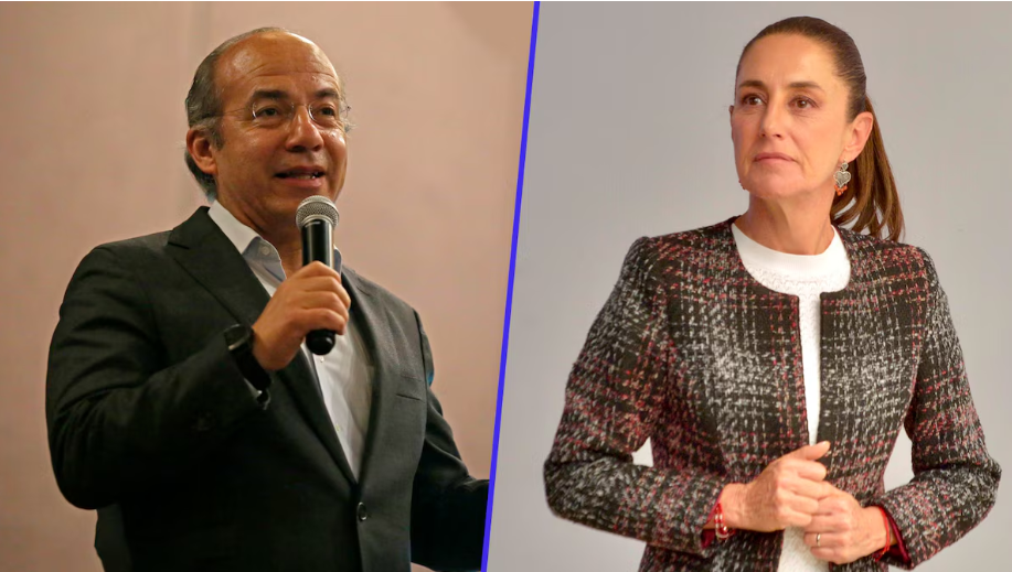 Claudia Sheinbaum acusa a Felipe Calderón de comprometer la soberanía nacional ante agencias de EE. UU.