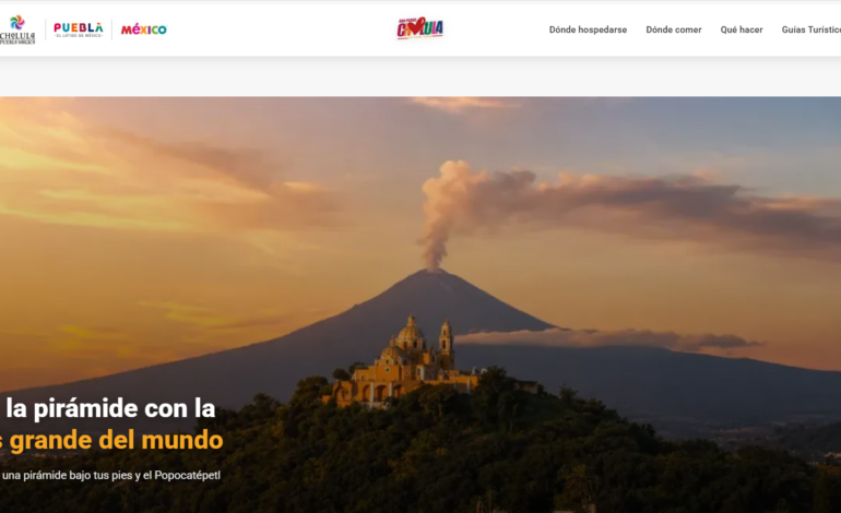 Registra visitcholula.mx casi 10 mil interacciones en sus primeras semanas de operación