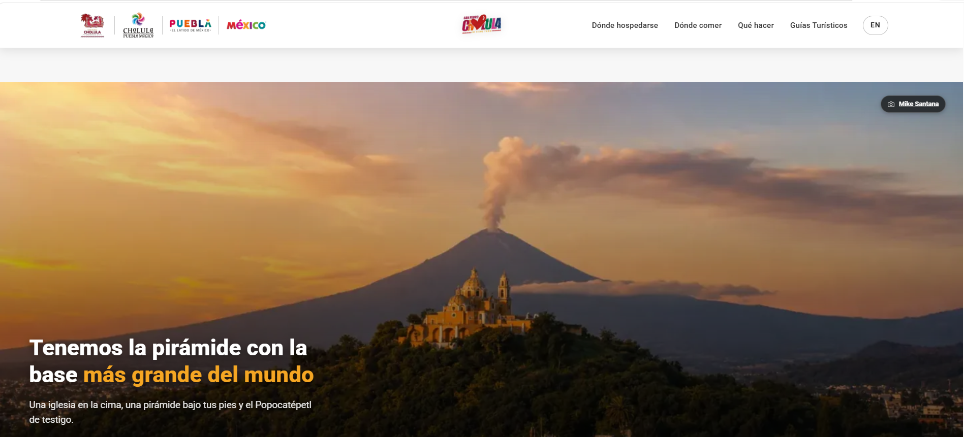 Registra visitcholula.mx casi 10 mil interacciones en sus primeras semanas de operación