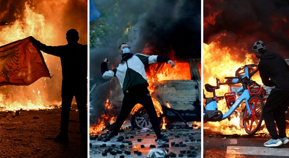 Protestas en Europa: Francia, Albania, Italia, España y Portugal enfrentan movilizaciones sociales por crisis económica y política