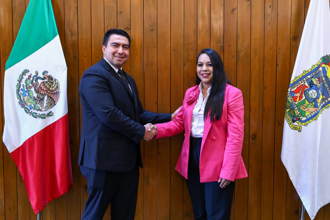 Anuncian relevo en la Secretaría de Seguridad Ciudadana de San Pedro Cholula; asume el Teniente Víctor Haziel Villeda