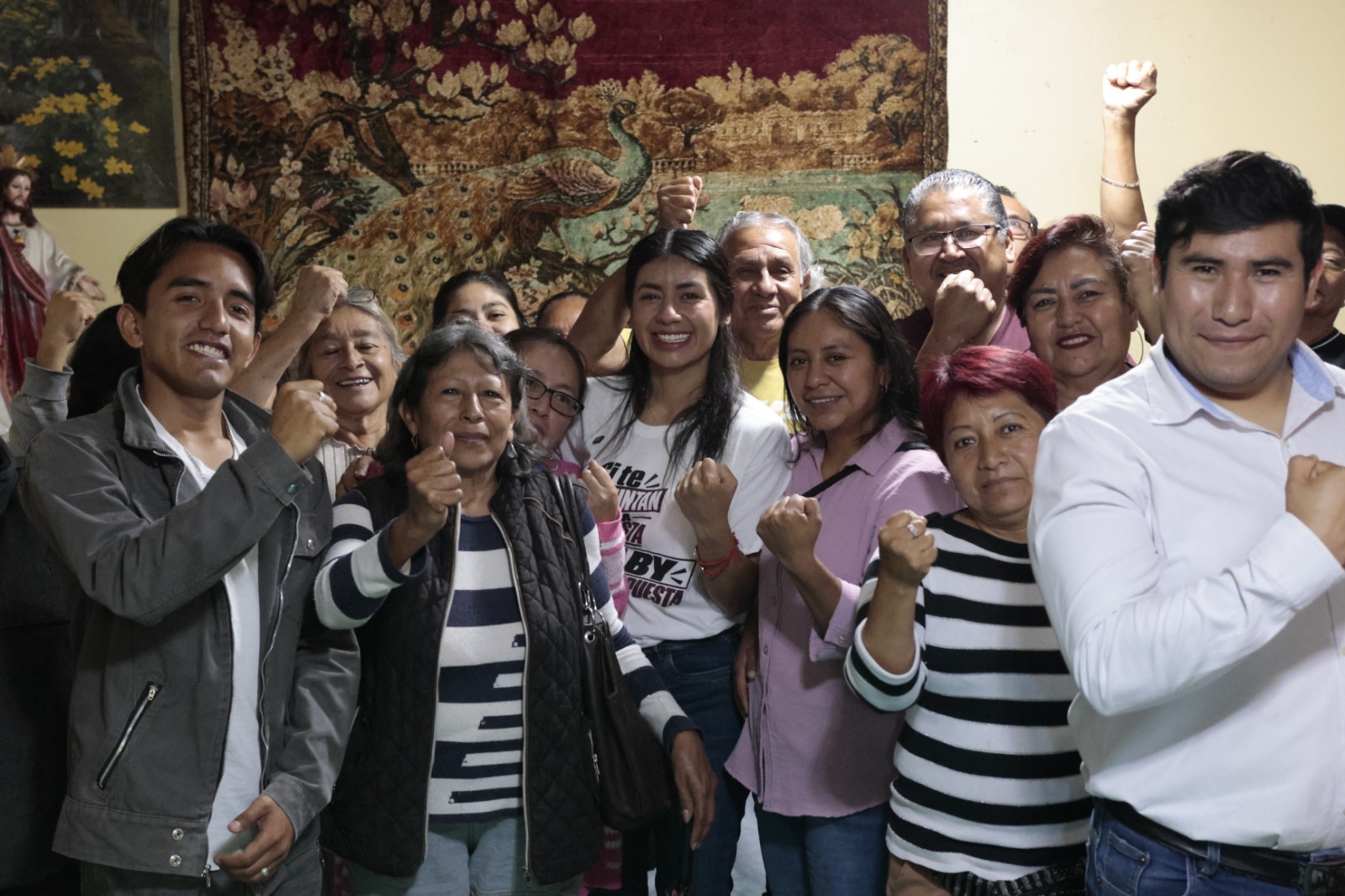 Recorre Gaby “La Bonita” Sánchez la colonia Riego Norte con agenda de escucha ciudadana y humanismo